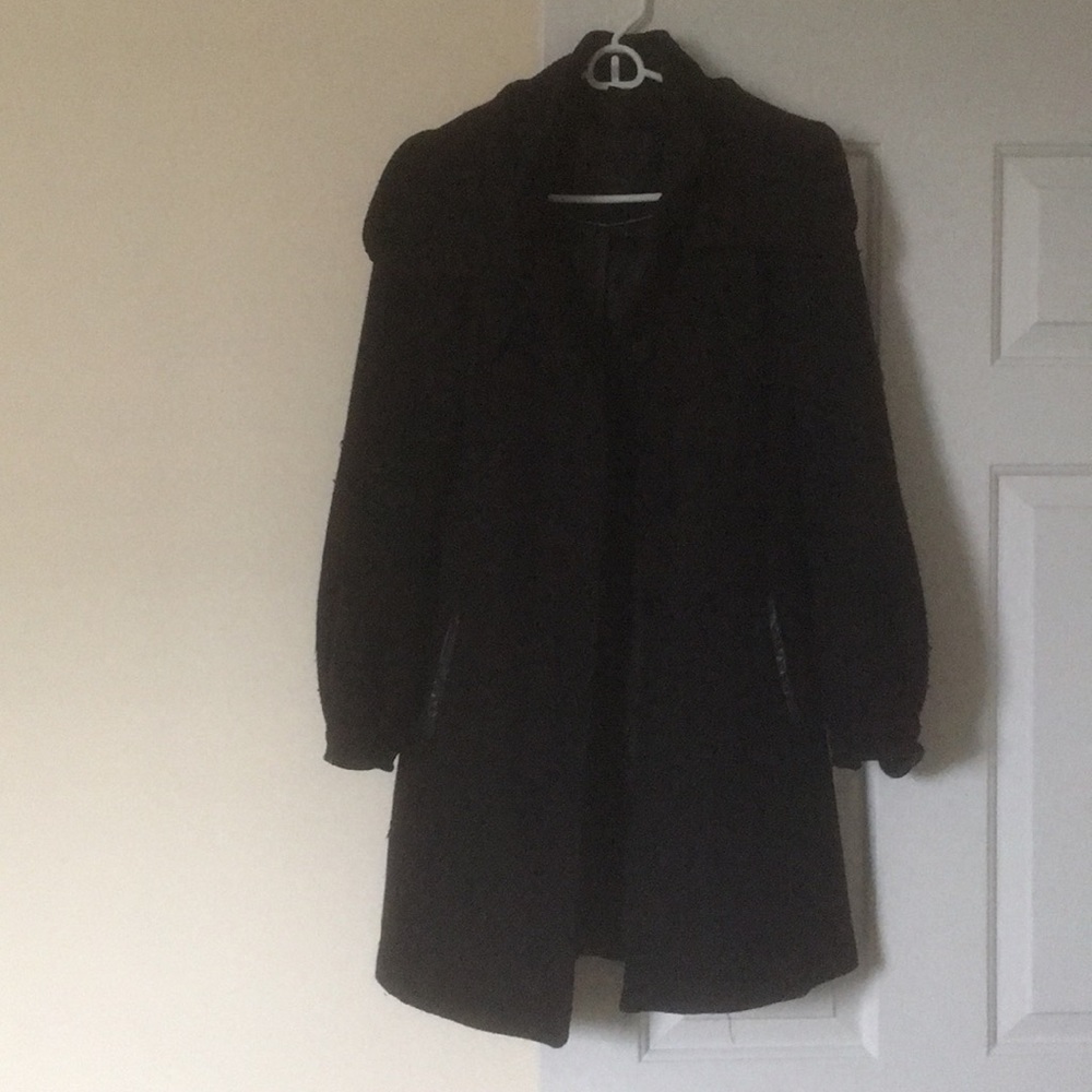 Beautiful black Mackage wool coat